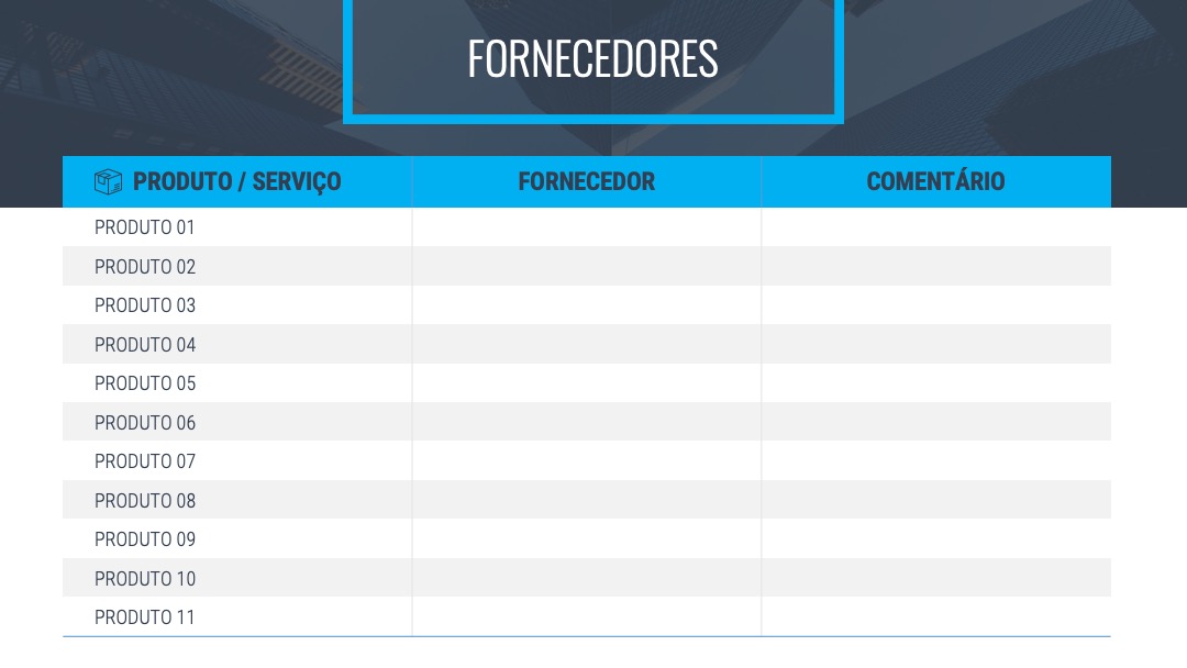 Free business plan template image