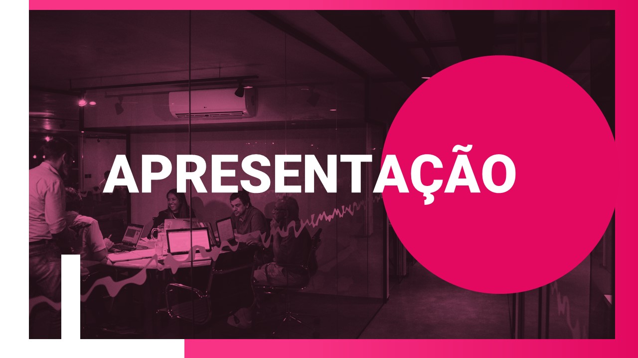 Apresentação institucional e comercial para agências